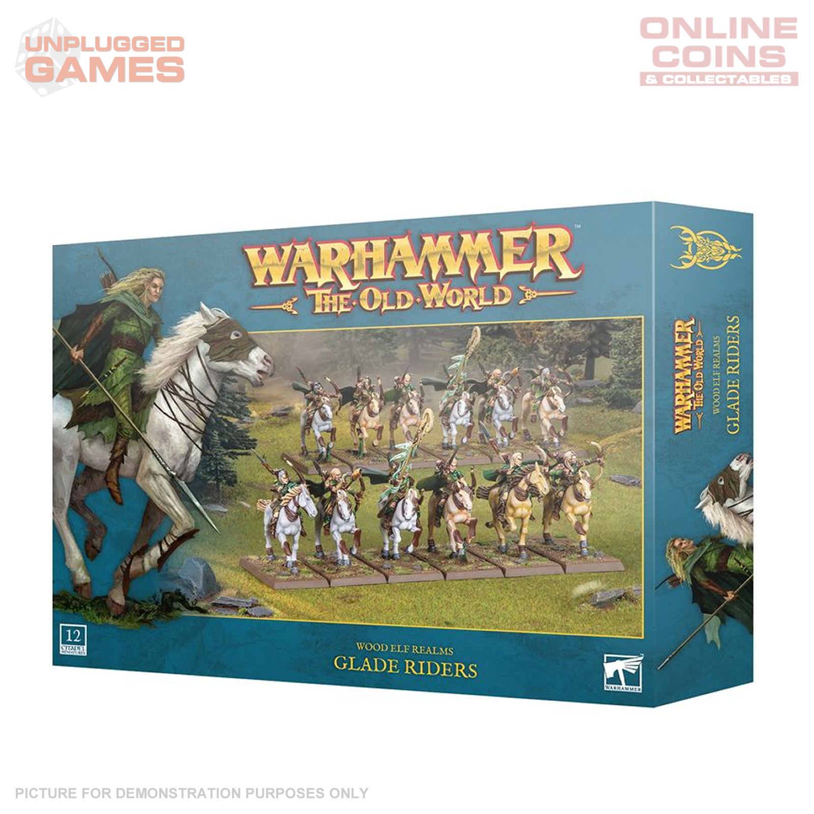 Warhammer The Old World - Wood Elf Realms - Glade Riders
